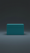 Deck Box In Aurora Teal